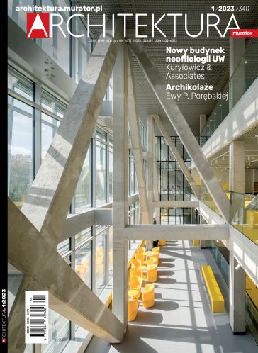 Okladka magazynu Architektury Murator
